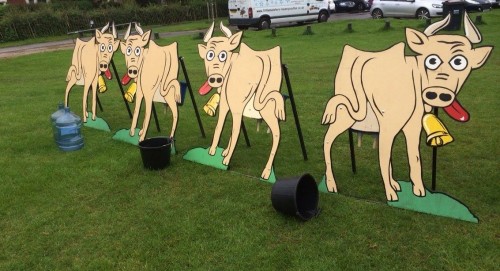 Cow Milking Fun Monster Event Hire England