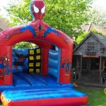 Spiderman Bouncy Castles for Hire England