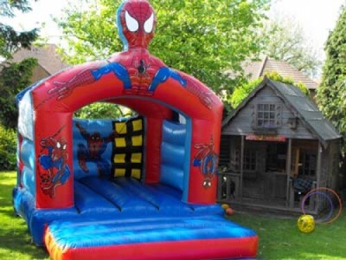 Spiderman Bouncy Castles for Hire England