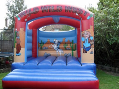 Western Bouncy Castle Monster Inflatable Rides