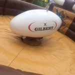 Rodeo Rugby ball inflatable event hire