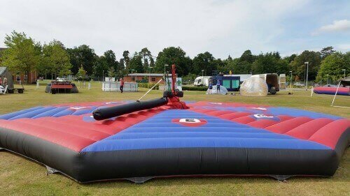 Knockout Sweeper Inflatable Event Party Hire